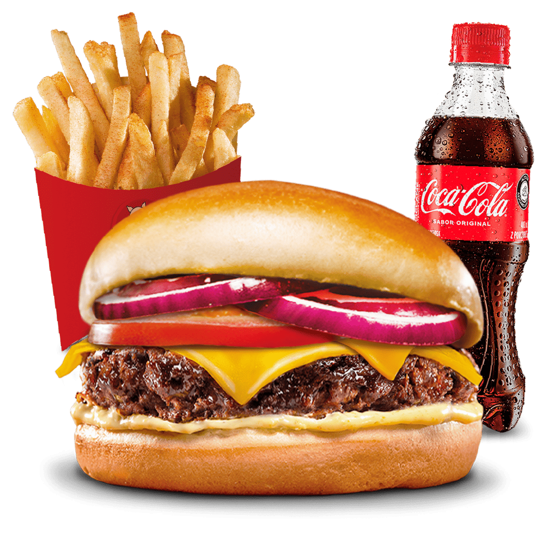 1/2 Libra + Coca-cola 400ml