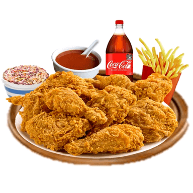 Pollo campero 8 Piezas + Coca 2 L