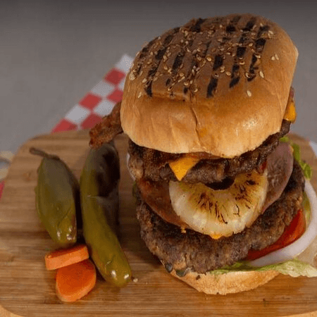 Doble Hawaiana Burger