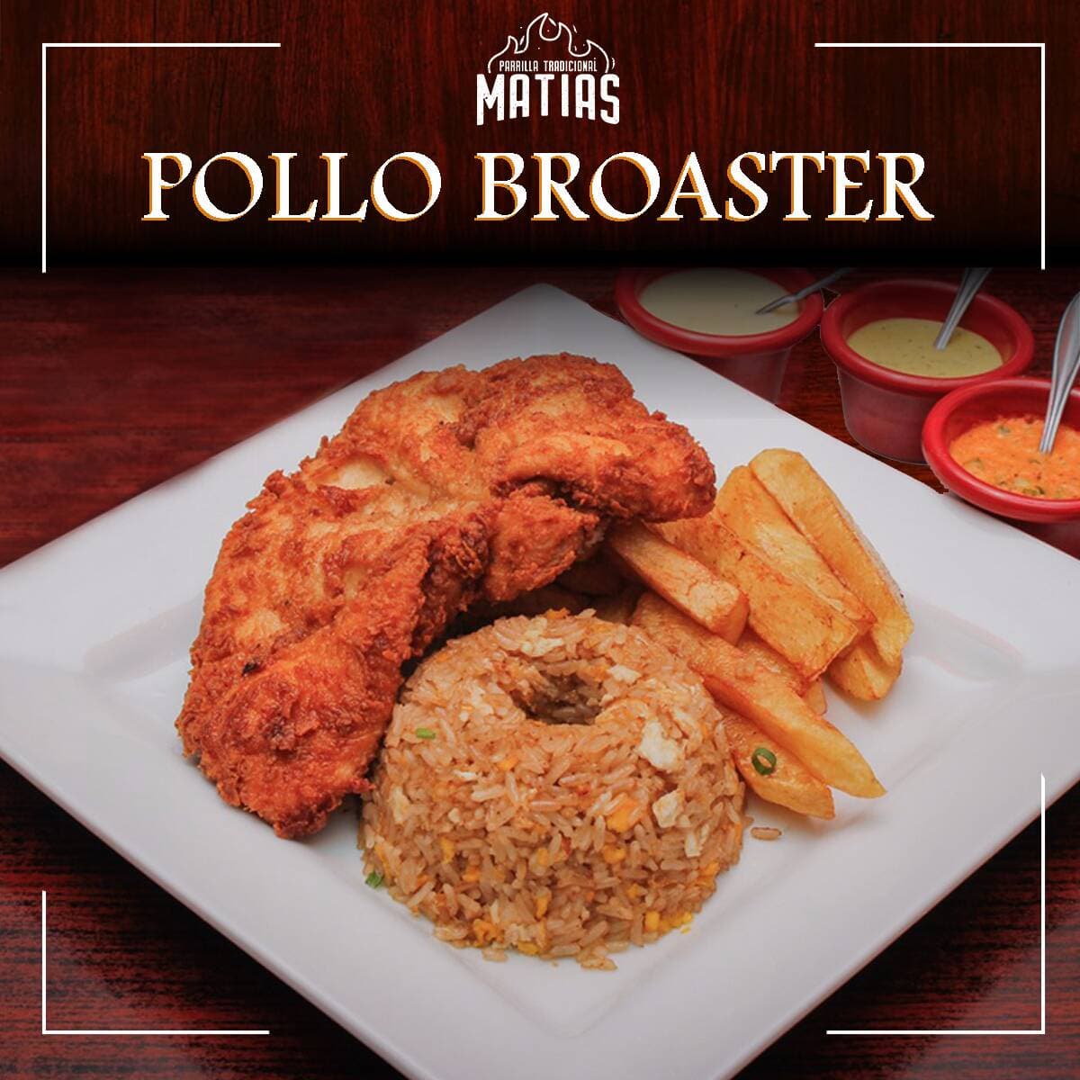 Pierna de Pollo Broaster