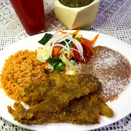 ORDEN DE MILANESA DE RES EMPANIZADA