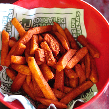 Crinkle Hot Fries