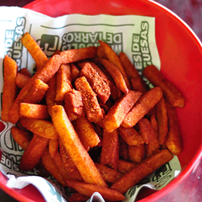 Crinkle Hot Fries
