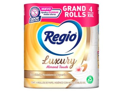 PAPEL HIG REGIO ALM TOUCH 180 HD 4 PZA