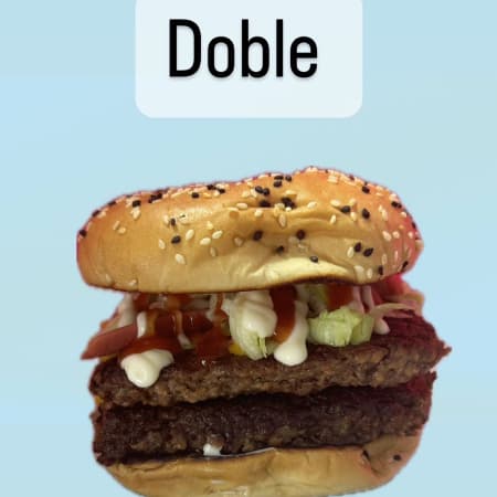 HAMBURGUESA DOBLE