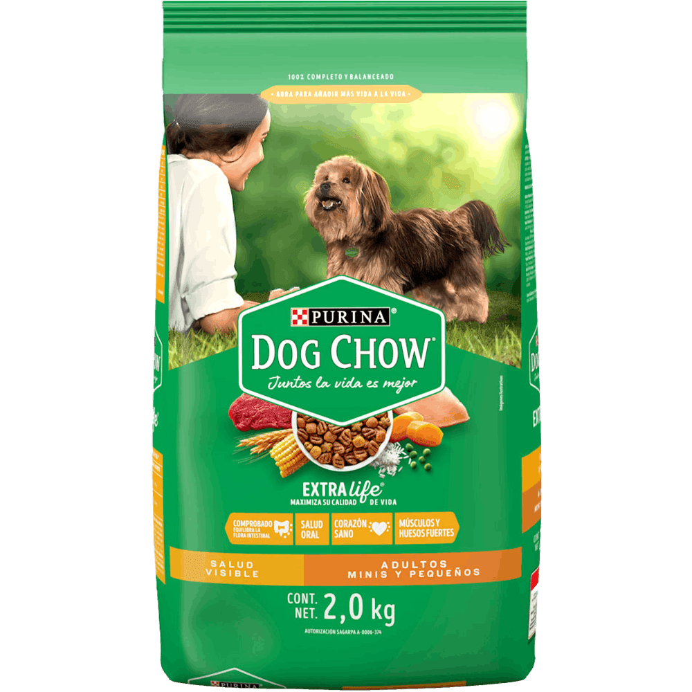 DOG CHOW Adultos Razas Pequeñas 2Kg