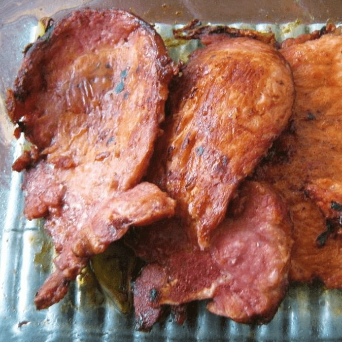 Chuletas ahumadas a la plancha