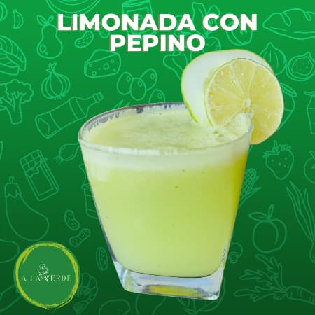 LIMONADA CON PEPINO