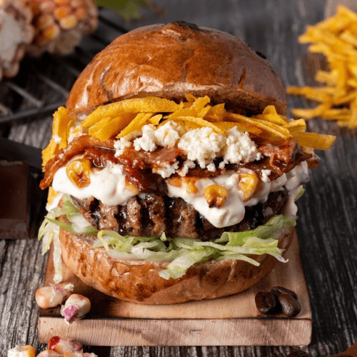 Combo Moka Burger + Papas a la Francesa