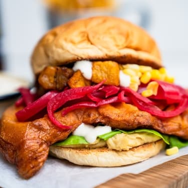 Pork Sandwich.-