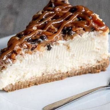 Pastel queso con cajeta
