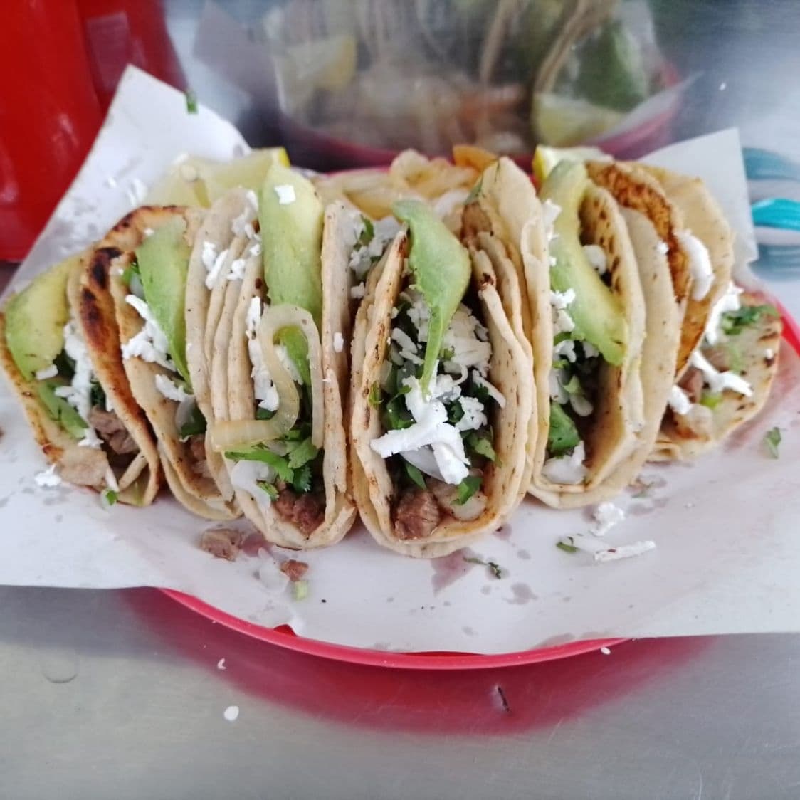 Combo 5 Tacos Sencillos  Bisteck individual