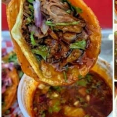 Jugo de birria +Soda