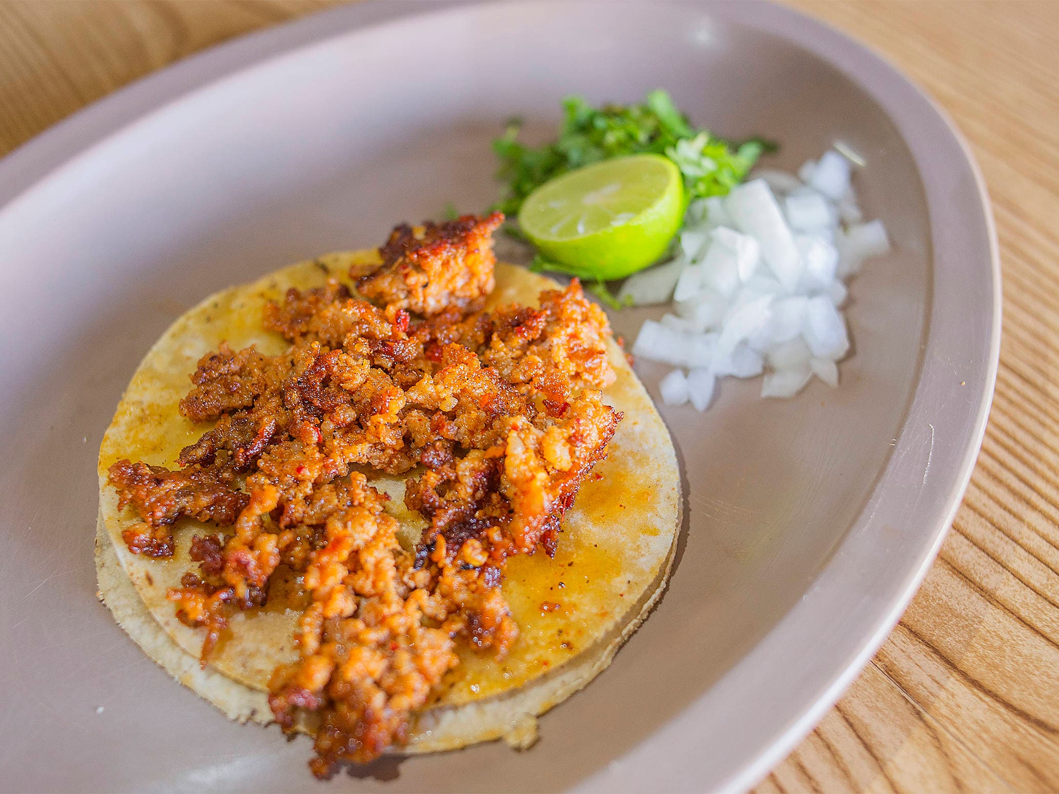 Tacos de Chorizo