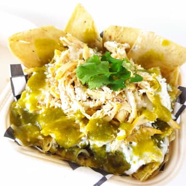 Chilaquiles con Salsa verde