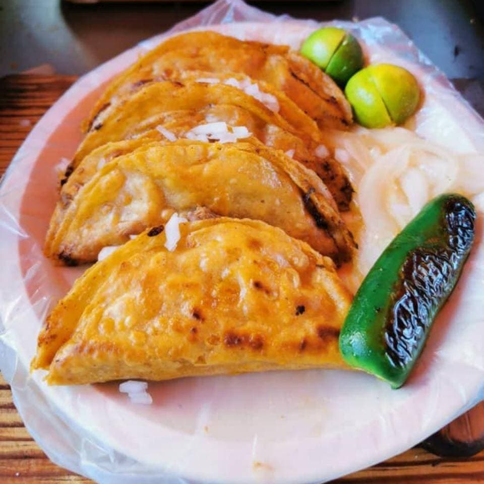 5 Tacos de Barbacoa