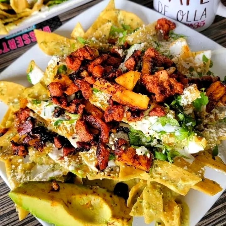 Chilaquiles con Pastor