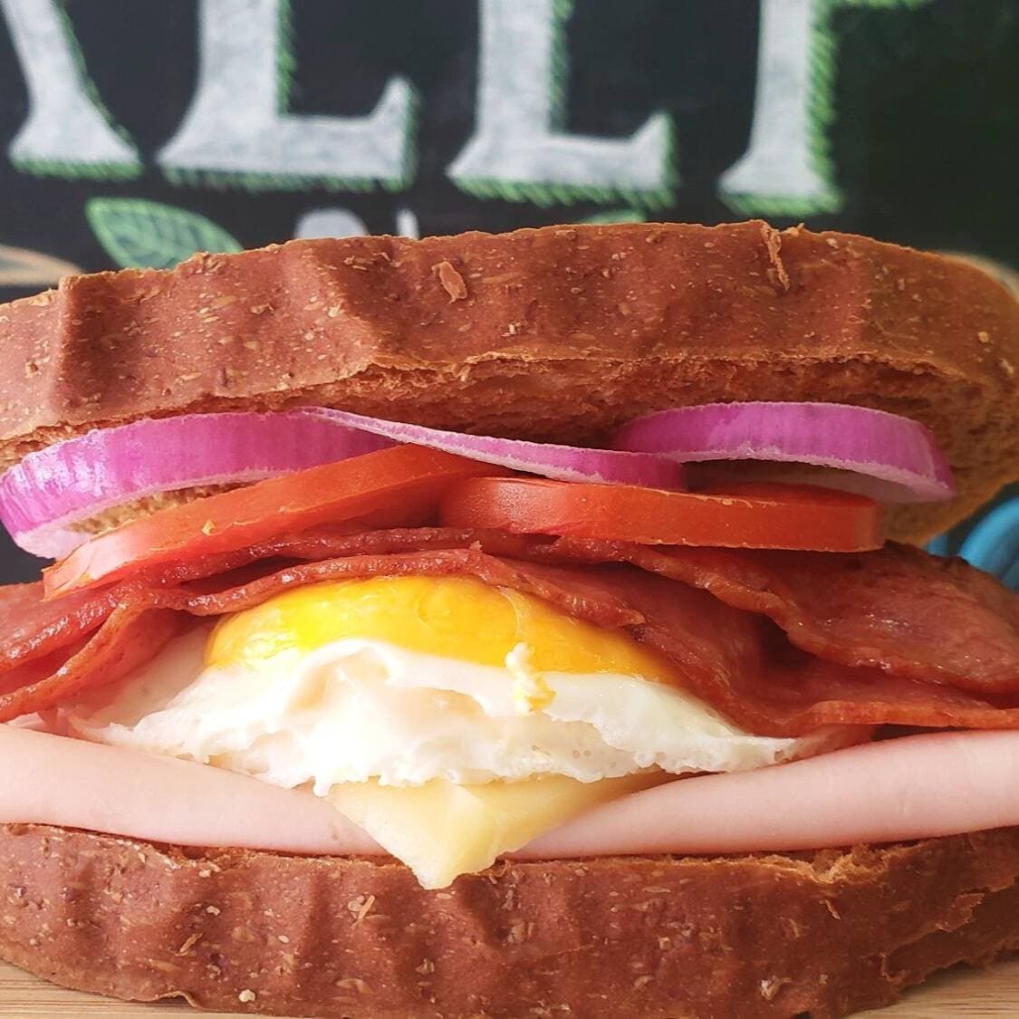 Sándwich omelette