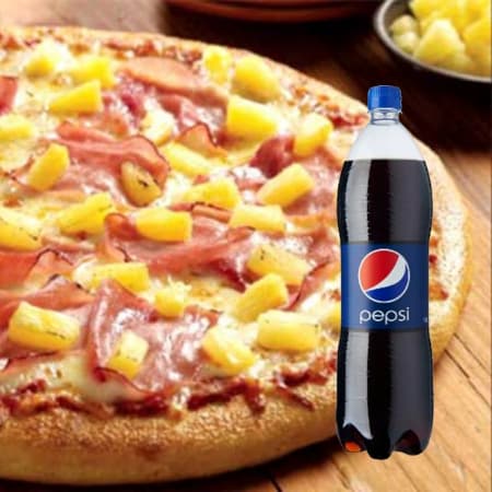 Pizza Familiar 10 P + Gaseosa + Brownie