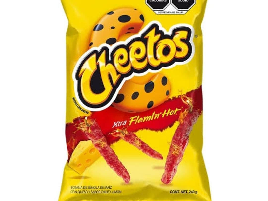 Chetos Flaming con Queso Amarillo