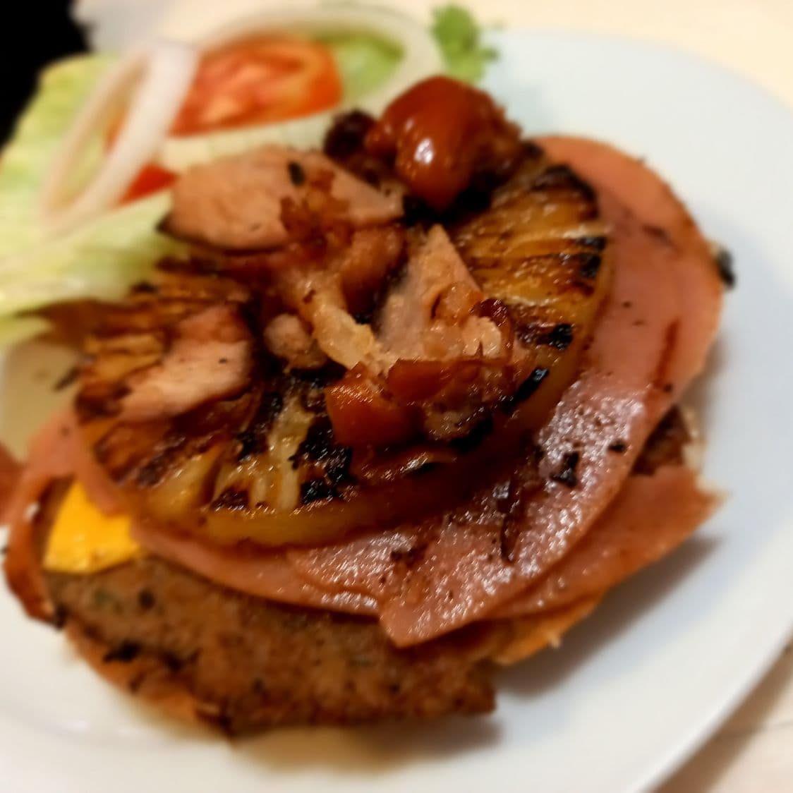 Hamburguesa Hawaiana