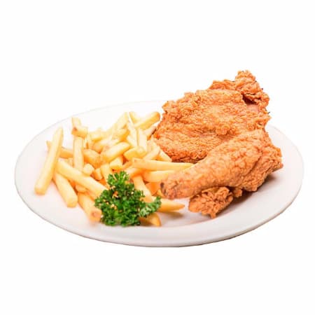 1/4 de Pollo Frito + Papas + Limonada