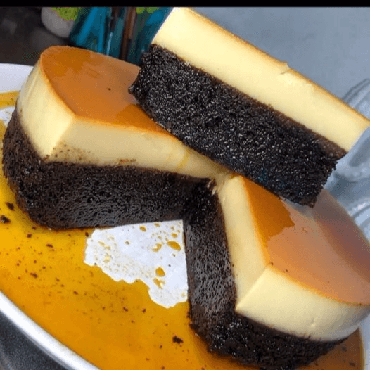 Rebanada Choco Flan "Pastel Imposible"