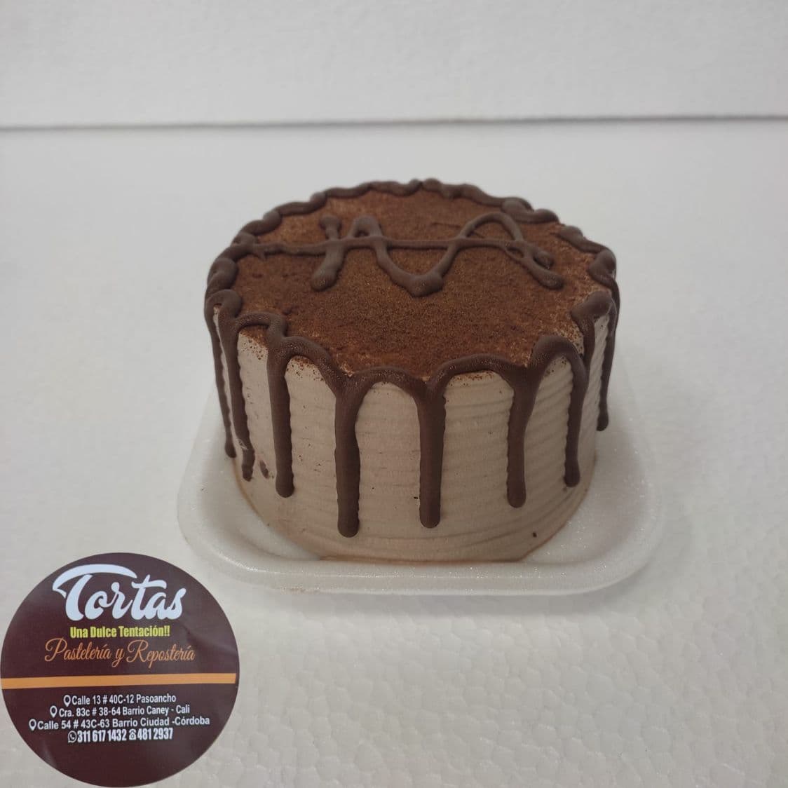 Torta Genovesa de Chocolate 150gr