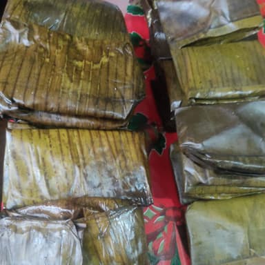 Tamal verde estilo oaxaqueños