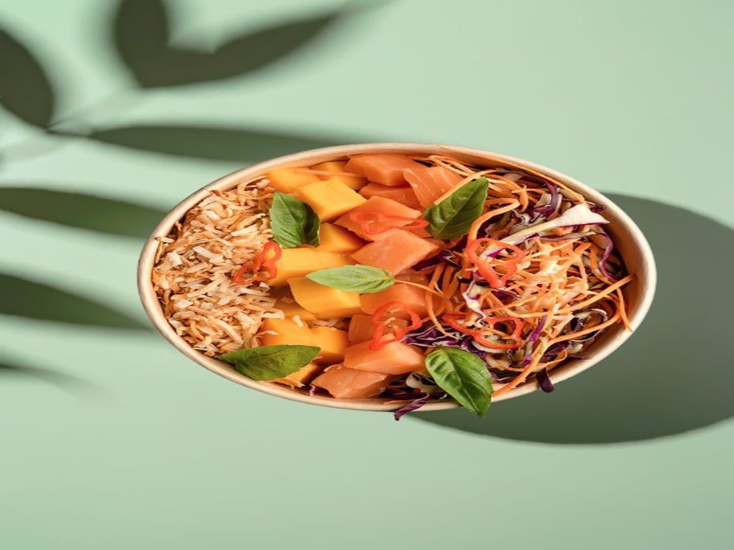 Poke Mango Salmon
