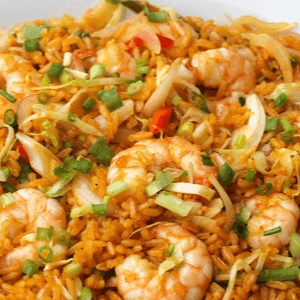 Arroz con Camarones