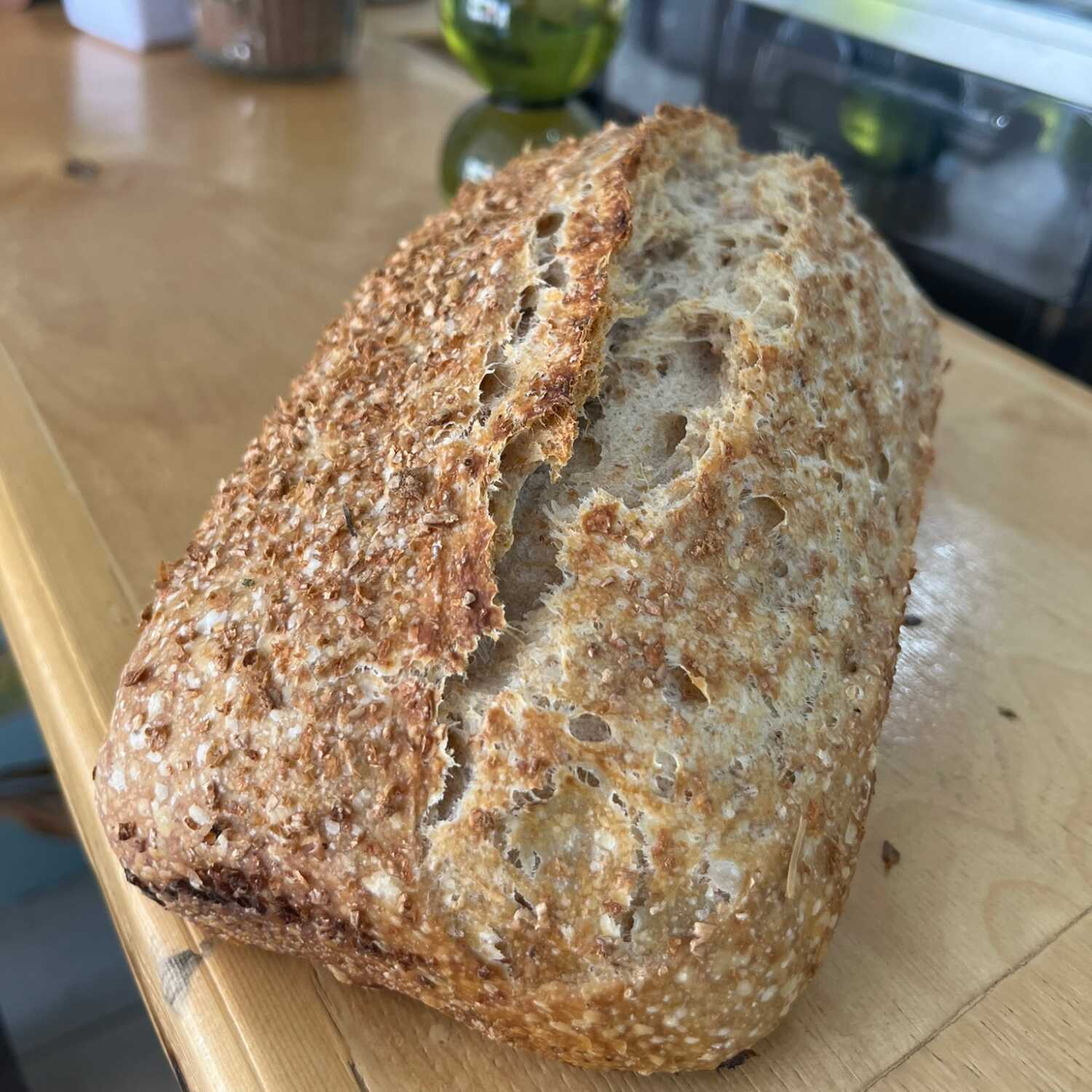 Telera de Pan Integral