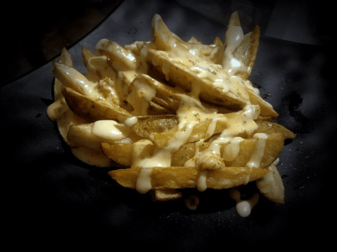 Papas a la francesa con Queso