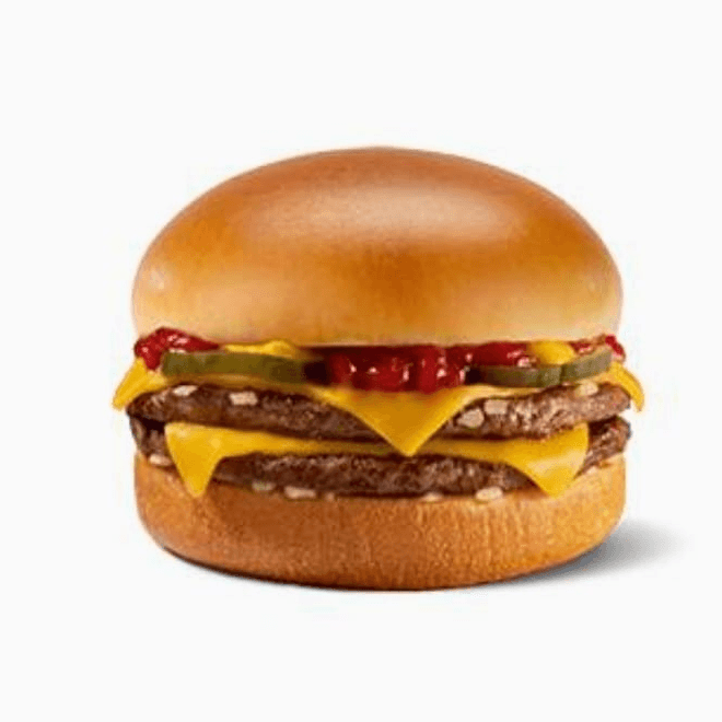 Hamburguesa Doble Con Queso