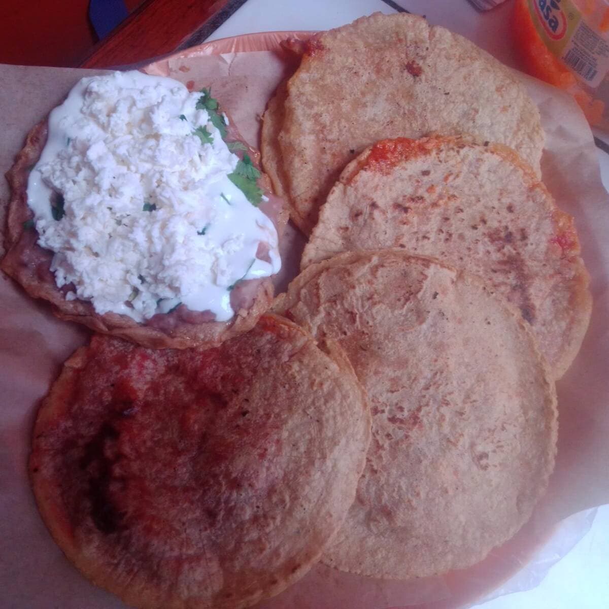 GORDITAS DE MAIZ