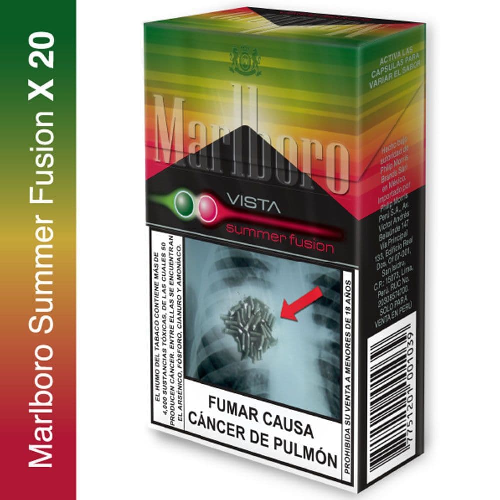 CAJETILLA MARLBORO CAPSULA