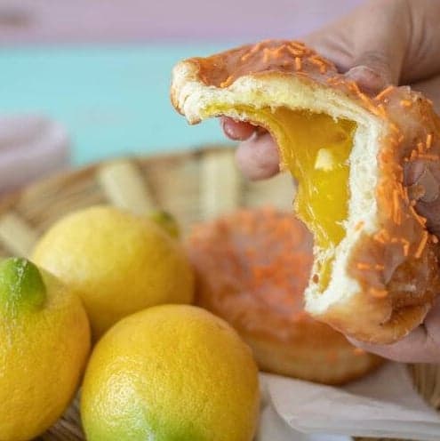 Lemon Filled Donut