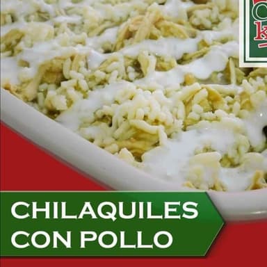 Chilaquiles con Pollo Mega