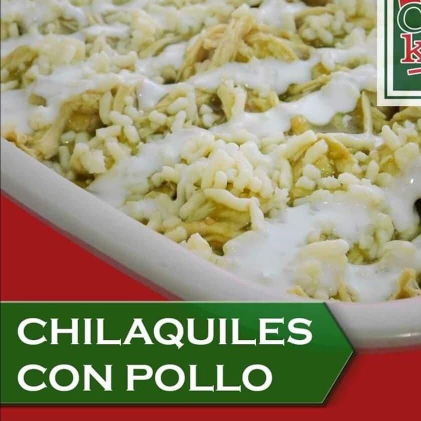 Chilaquiles con Pollo Mega