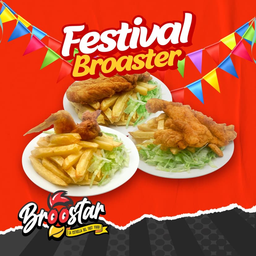 Broostar La Estrella Del Fast Food