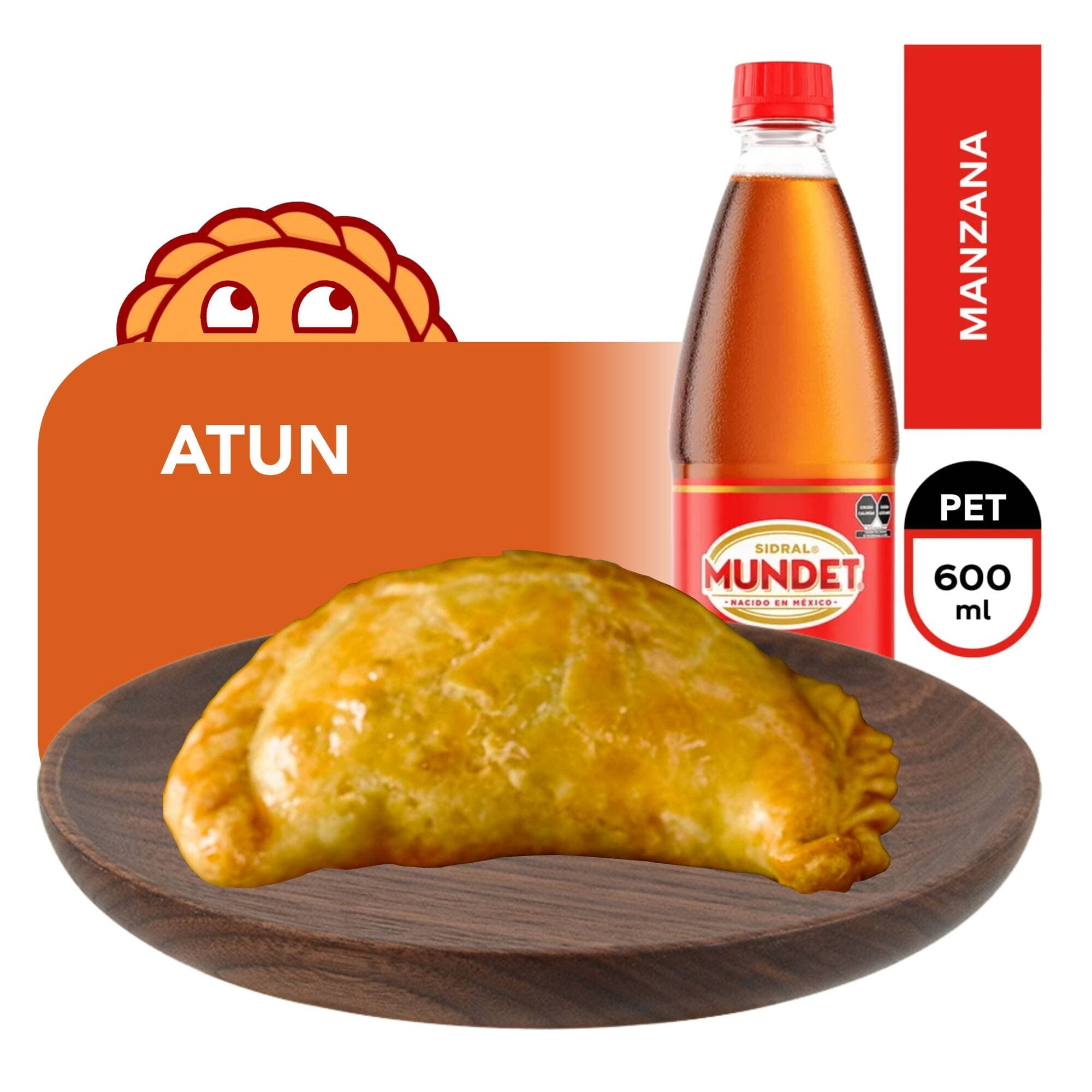Combo Empanada de Atún + Sidral Mundet 600ml
