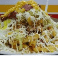 salchipapas especial con tocineta