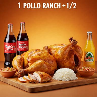 Combo Pollo Ranch + 1/2 Rost