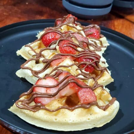 Crepa o Waffle de NUTELLA