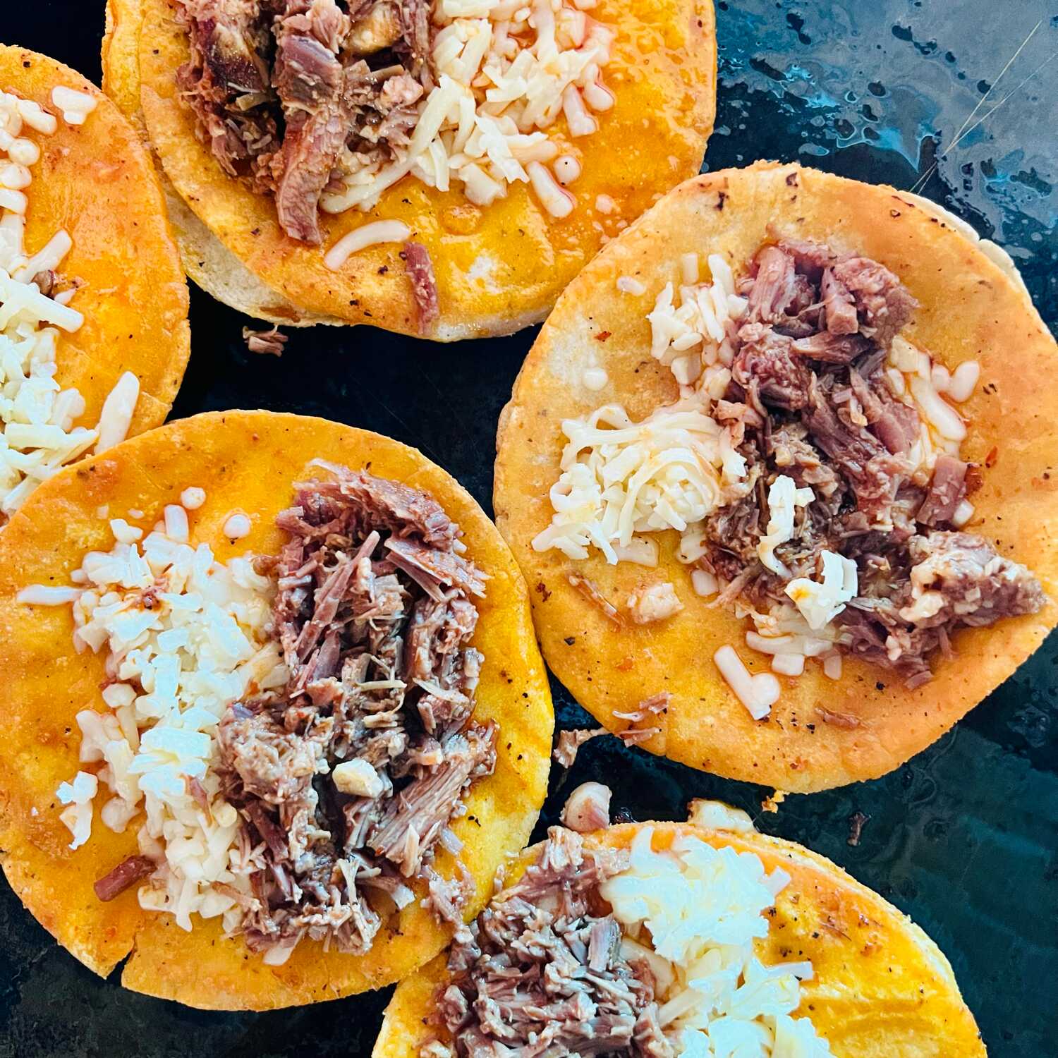 4 Taco Dorado con queso