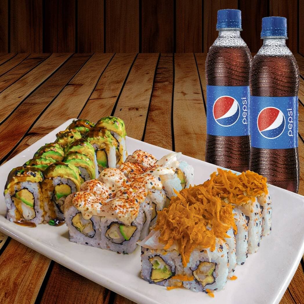 36 Makis + 2 Pepsis