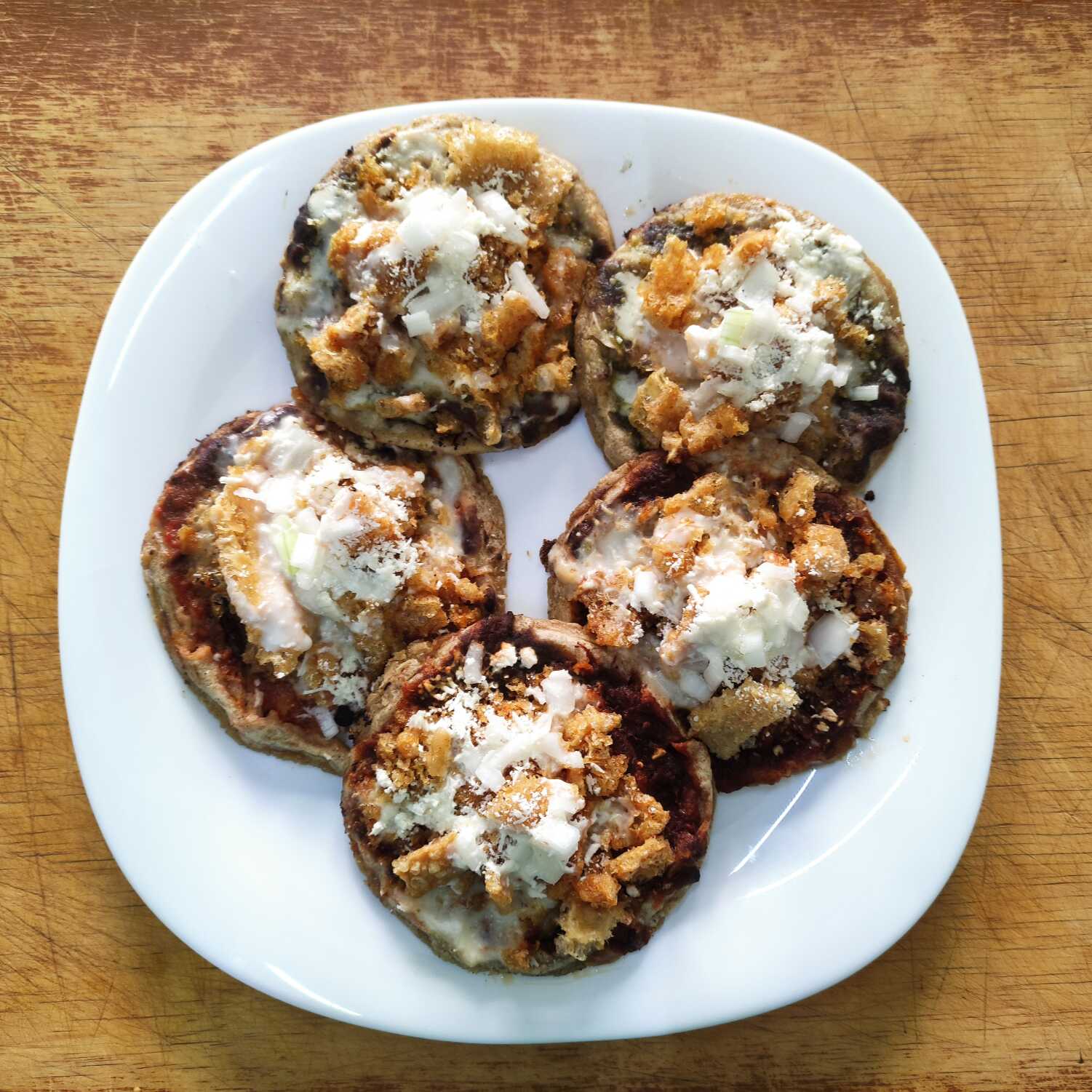 5 Picaditas de Chicharrón