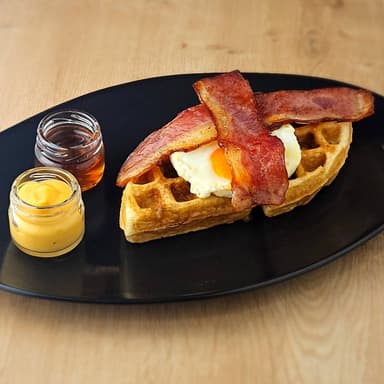 Cheese Waffle.