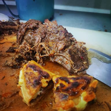 Carne mixta 1/2 orden.