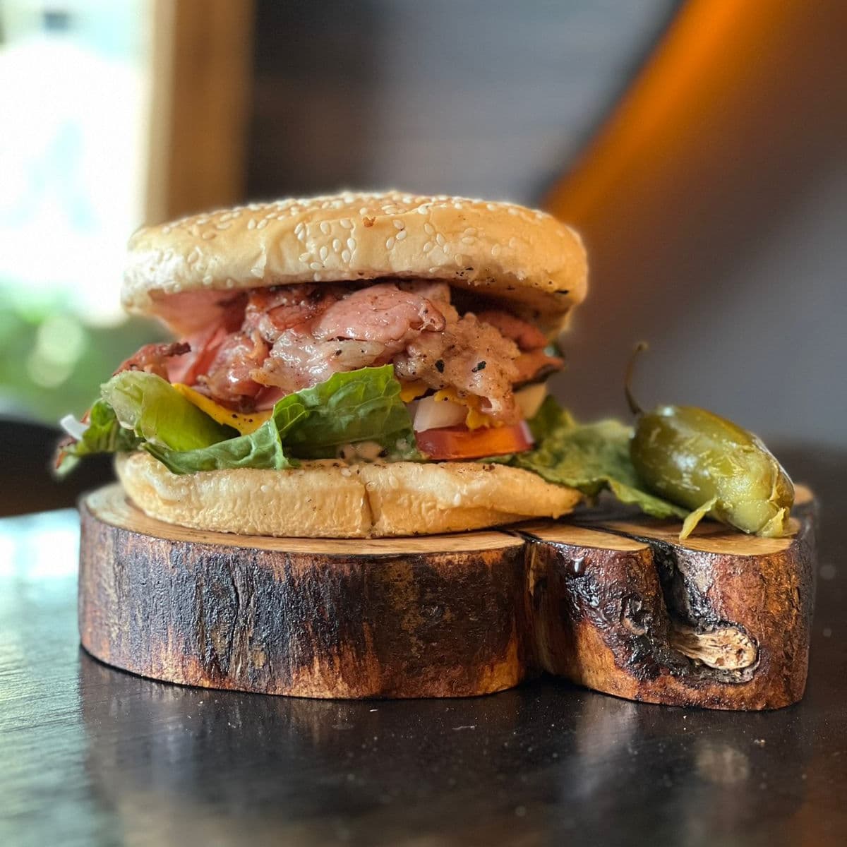 Hamburguesa Tocinera